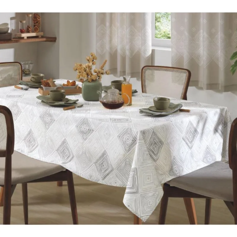 Toalha De Mesa Quadrada Clean 4 Lugares Martin Dohler - Dohler