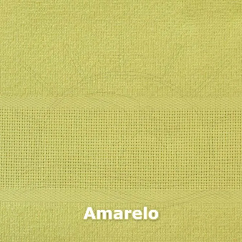 Toalha Lavabo Para Bordar Capri II - Döhler 10290 - amarelo