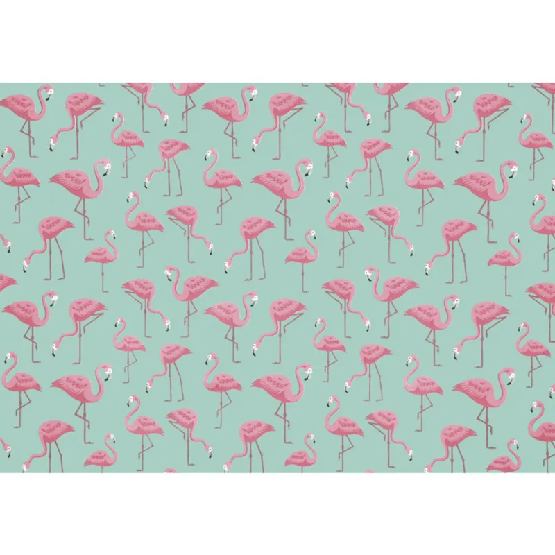 Tecido Patchwork AM-2594 Estampado Flamingos 5441 Dohler 50X150Cm