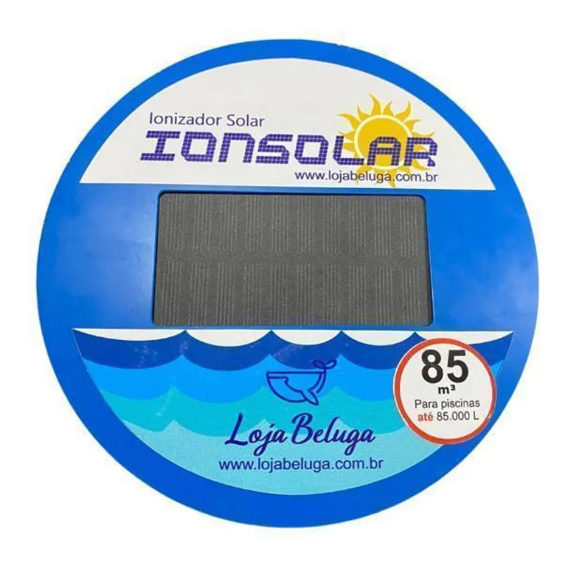 Ionizador Solar Flutuante Para Piscinas De Até 10 Mil Litros