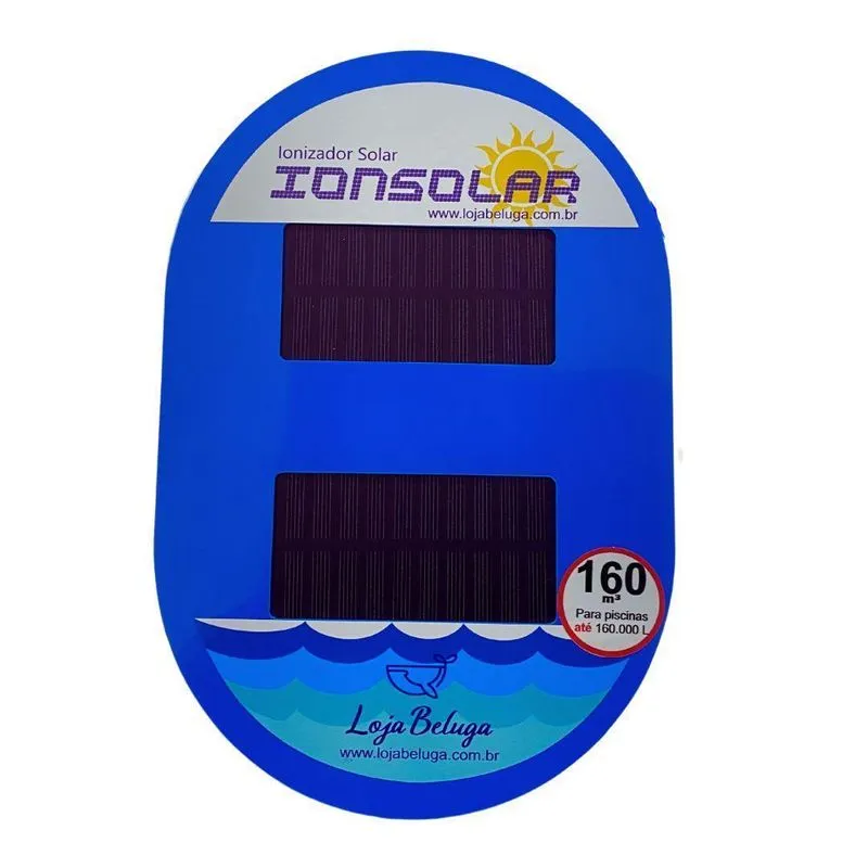Ionizador Solar Duplo Para Piscinas De Até 140 Mil Litros