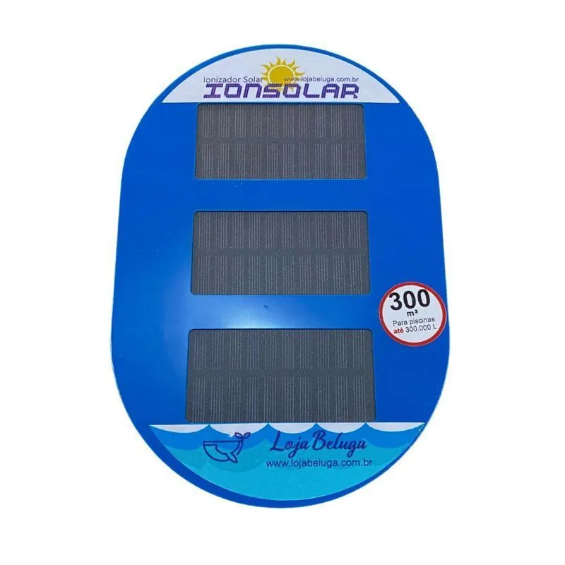 Ionizador Solar Triplo Para Piscinas De Até 260 Mil Litros