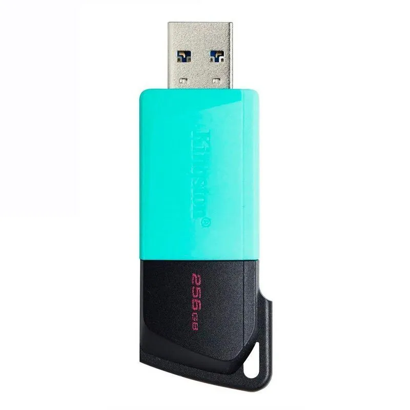 Pen Drive Kingston Exodia 256GB USB 3.2 Desempenho Confiável Preto Verde DTXM-256GB