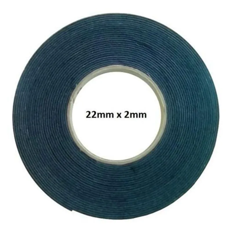 Borracha Colante, Fita, Adesiva, Espuma, 22mm X 2mm - 10mts