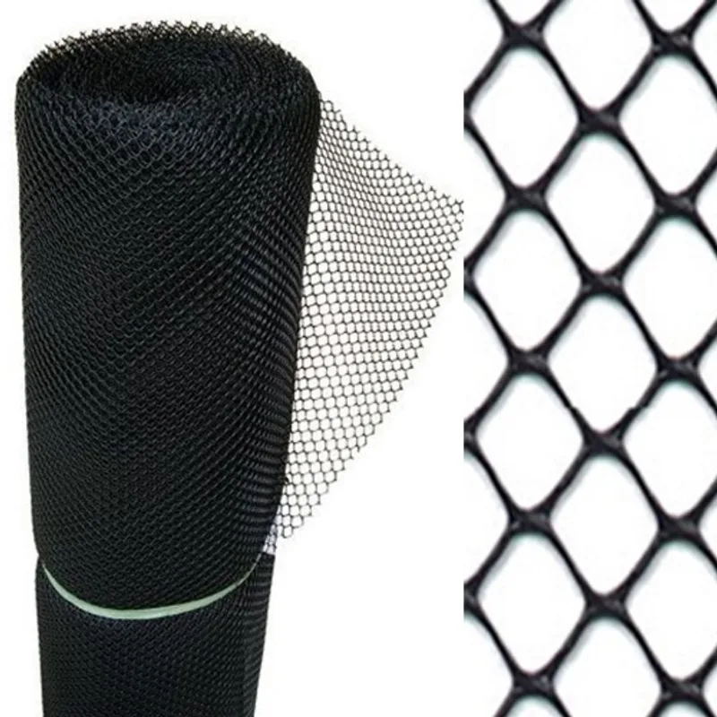 Tela Plastica Viveiro Pinteiro Galinheiro 1,0m x 50m