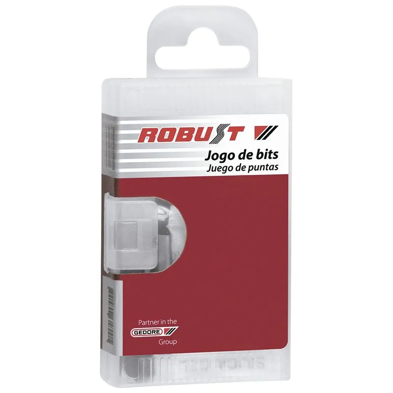 Jogo De Bits 7 Peças Com Estojo Magnético Ph0 À Ph3 212 Robust