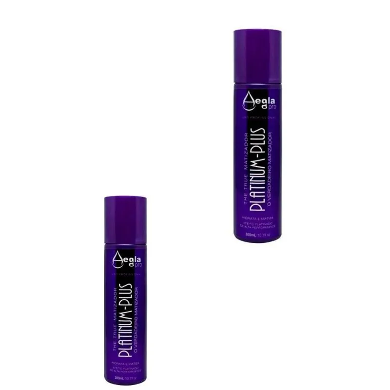 Combo Matizador Platinum Plus Aegla 300ml
