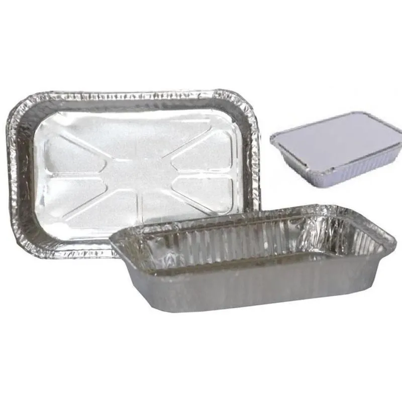 200 Bandeja De Alumínio Marmitex B120 500ml - Mello (2cxs)