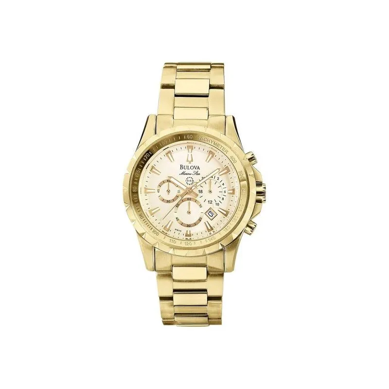 Relógio Masculino Bulova Analógico WB30864X - Dourado