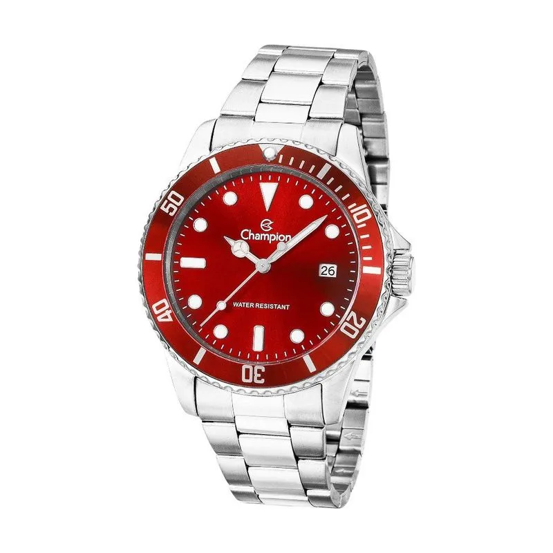 Relógio Masculino Champion Prata CA31266V (MP)