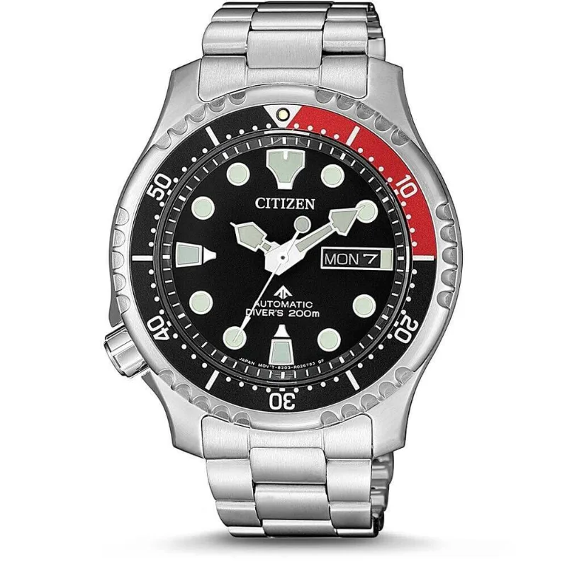 Relógio Citizen Masculino Automático Prateado Divers Promaster