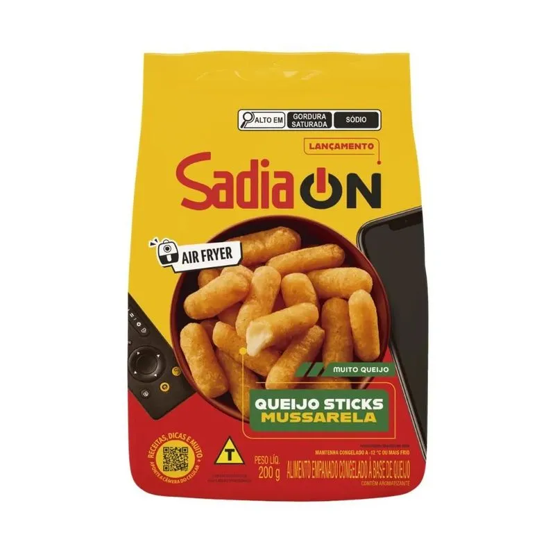 Stick de Muçarela Sadia On Air Fryer 200g