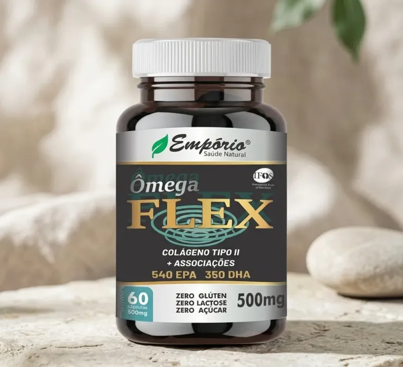 Ômega Flex 500mg 60 Cápsulas