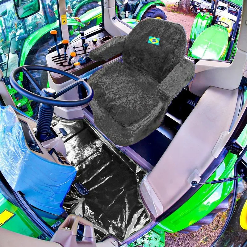 Capa E Tapete De Verniz Aplicável John Deere Trator 6j