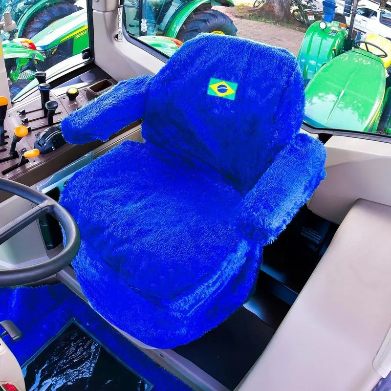 Capa Chinil Com Saia Compatível Trator John Deere Linha 6j