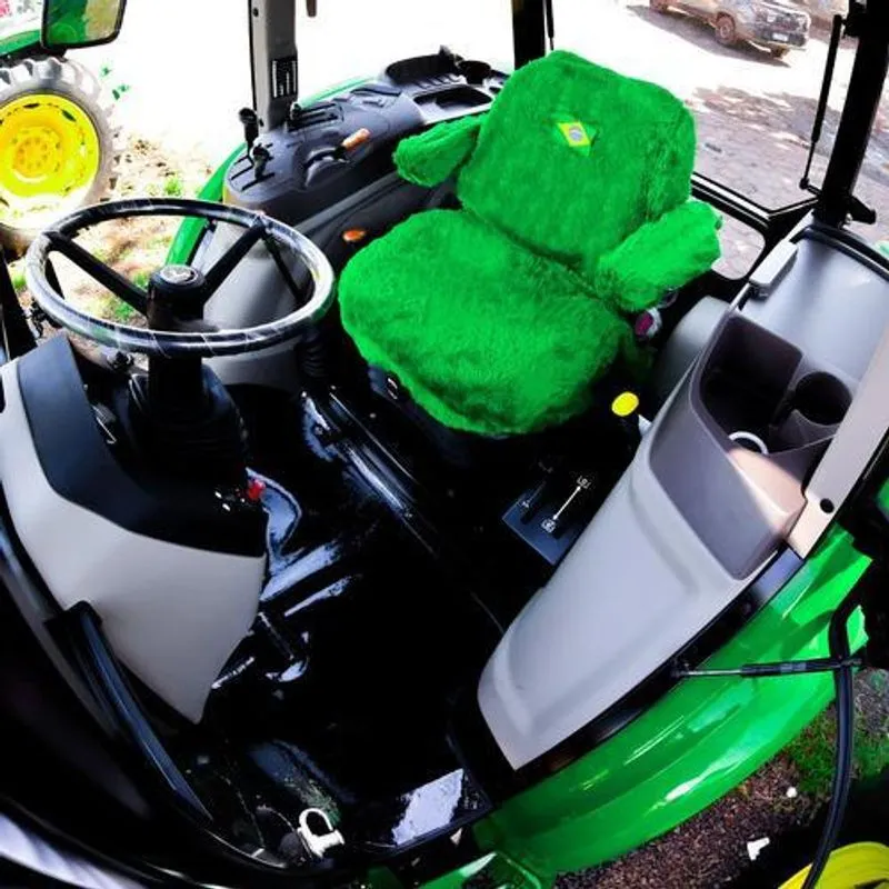 Capa E Tapete Verniz Trator Compatível John Deere 5080e