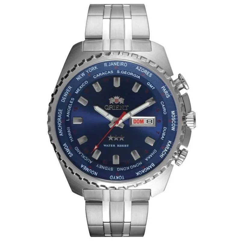 Relógio Masculino Orient Automatic 469ss057D1sx Prata