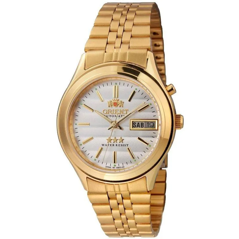 Relógio Masculino Orient EM03A0-B1KX - Dourado