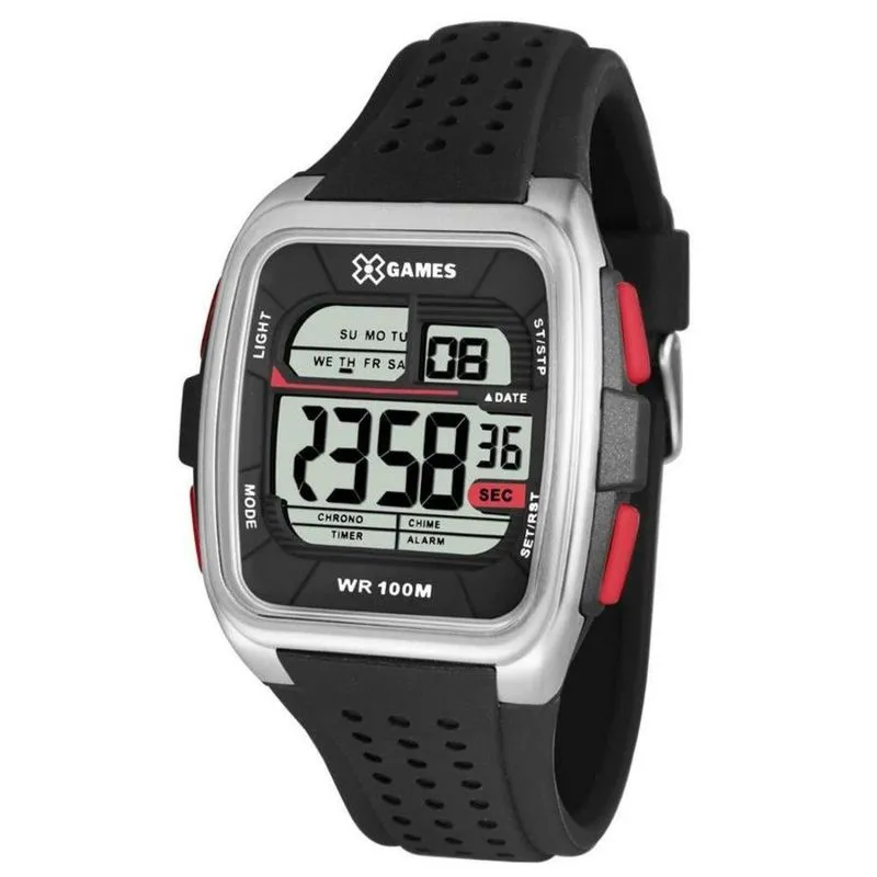 Relógio Masculino X-Games XGPPD104 BXPX Prata