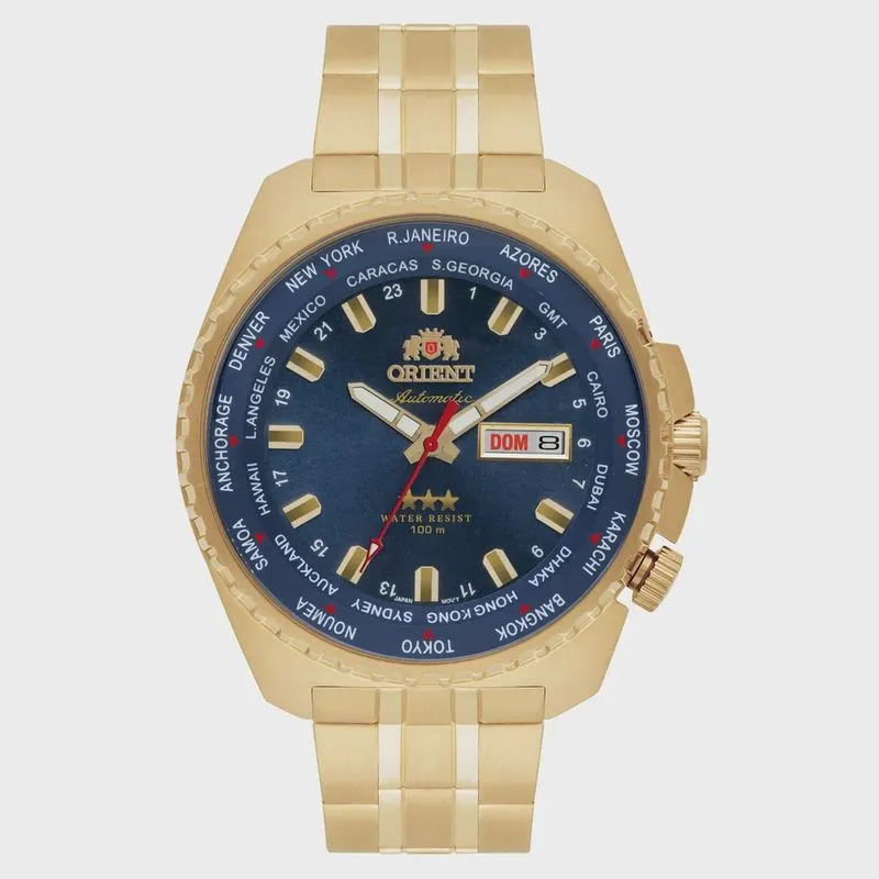 Relógio orient Automático masculino azul 469GP057F D1KX