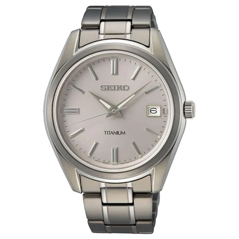 Relógio De Pulso Quartz Masculino Titanium Com Pulseira