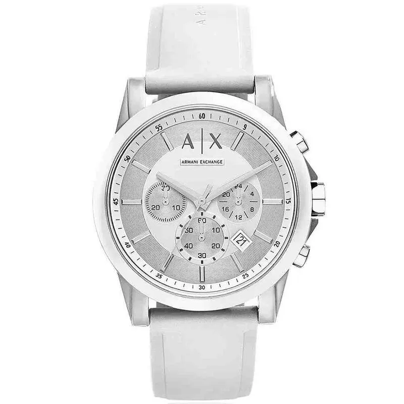 Relógio Armani Exchange Masculino Branco Ax1325 B1bx
