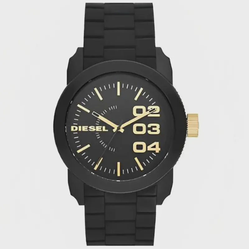 Relógio diesel preto masculino DZ1972B1 P2PX