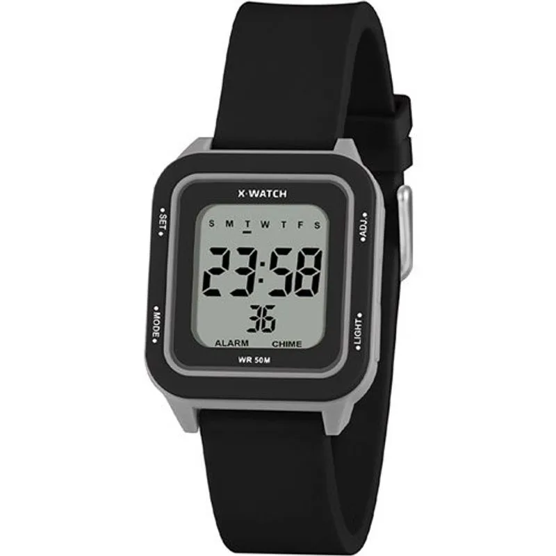 Relógio X-Watch Feminino Preto XLPPD065-BXPX