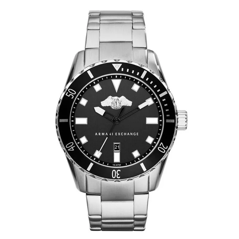 Relógio Armani Exchange Masculino Prata - Ax1709/0pn