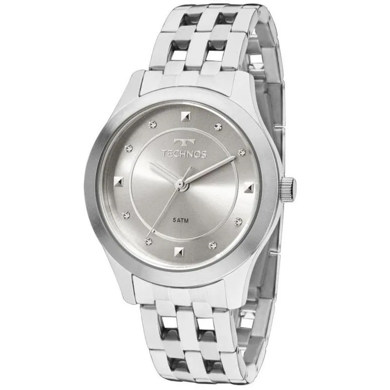 Relógio Feminino Technos Analógico Prata - 2036mfe/1c