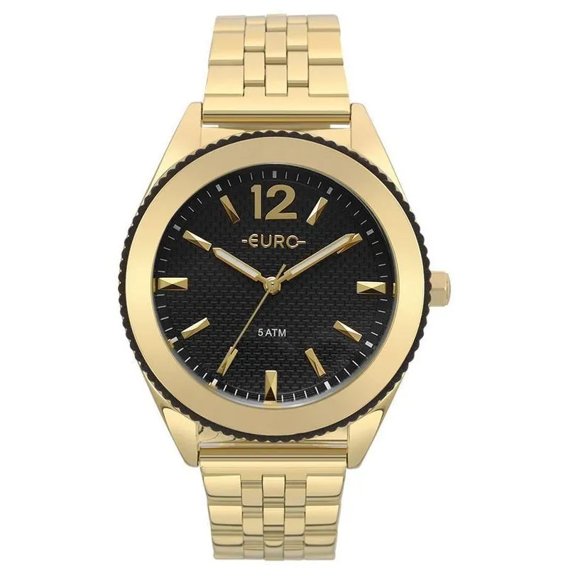 Relógio Euro Feminino Eu2036ymk/4p Fashion Dourado