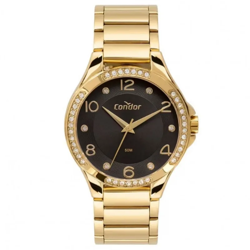 Relógio Feminino Analógico Condor Elegante COPC21AECM/4P Dourado