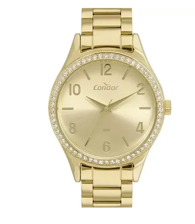 Relógio Feminino COPC21AEFD4D Dourado Condor