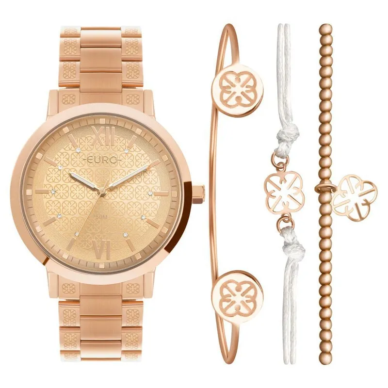 Kit Euro Feminino Soul Rosé - Eu2035Yso/K4J + Pulseira