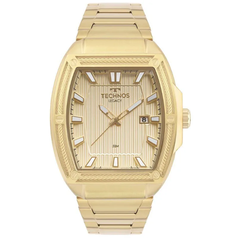 Relógio Technos Masculino Legacy Dourado - 2315lak/1d 2315lak/1d