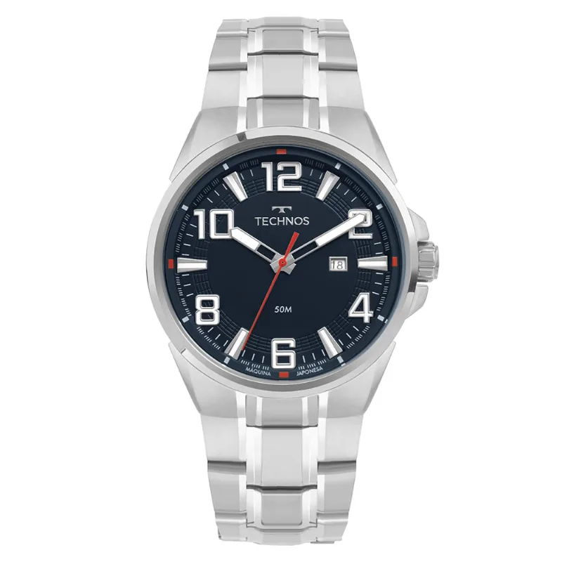 Relógio Technos Masculino Skymaster Prata - 2115TWW/1A