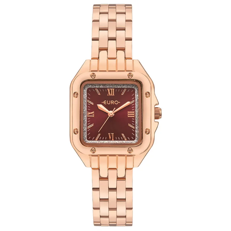Relógio Euro Feminino Mini Rosé - EU2035ZAK/4R