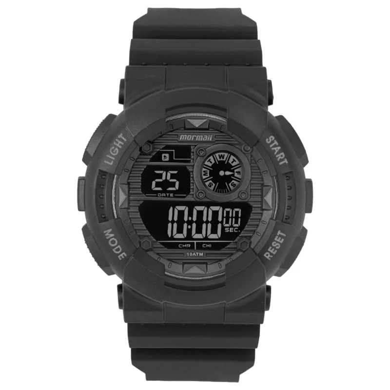 Relógio Mormaii Masculino Wave Preto - MO3415/8P