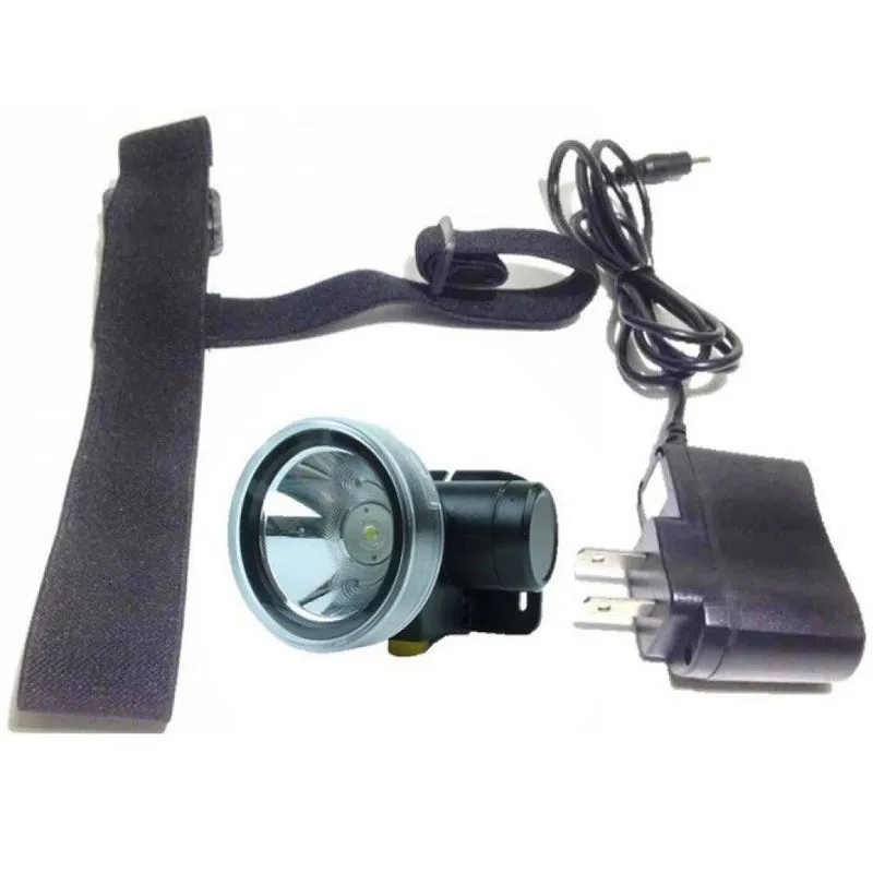 Lanterna De Capacete Led Recarregável