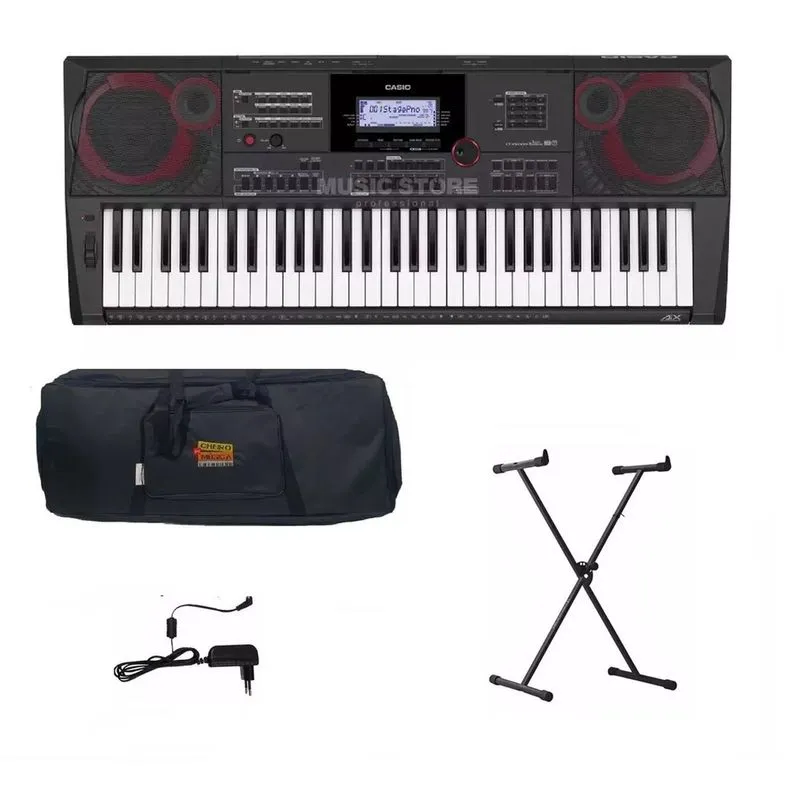Teclado Casio Ct X5000 Kit Luxo