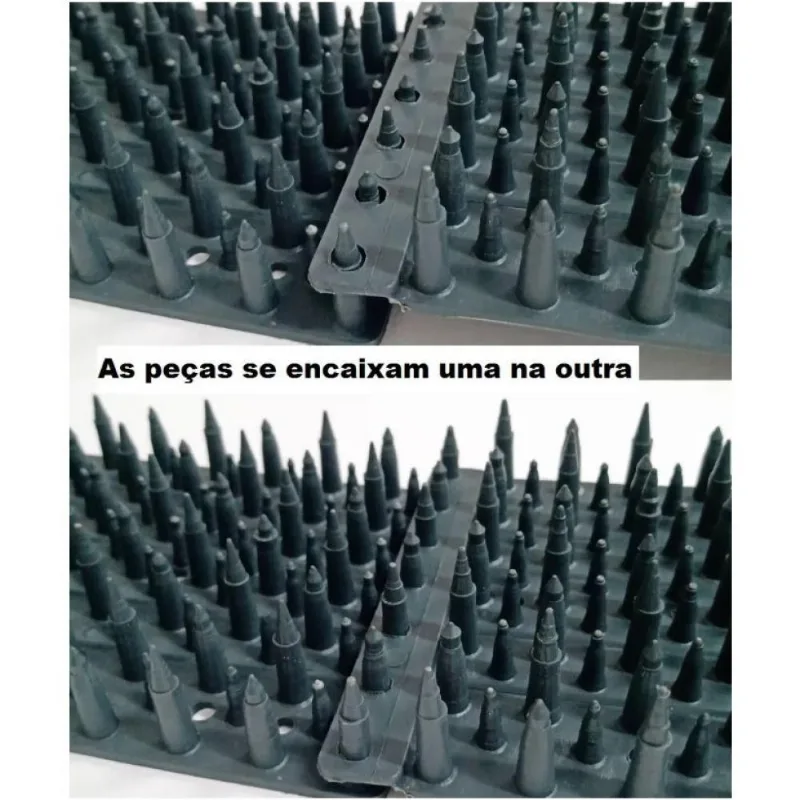 Espícula Anti Pombos Inibidor De Acesso 33cm 367 Peças