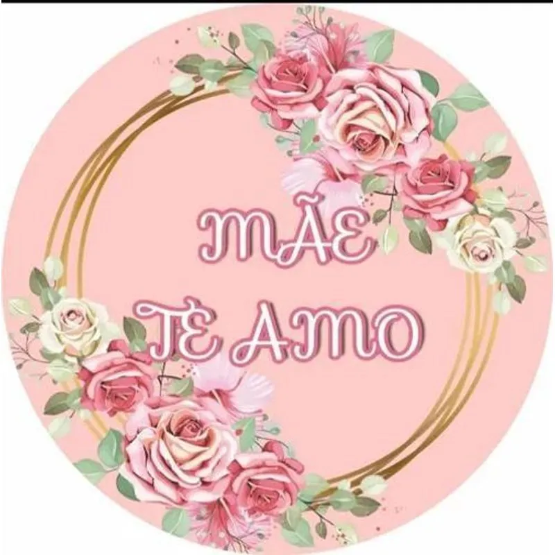 Kit 6 Capas Sousplat Supla Mae Argola Rosa