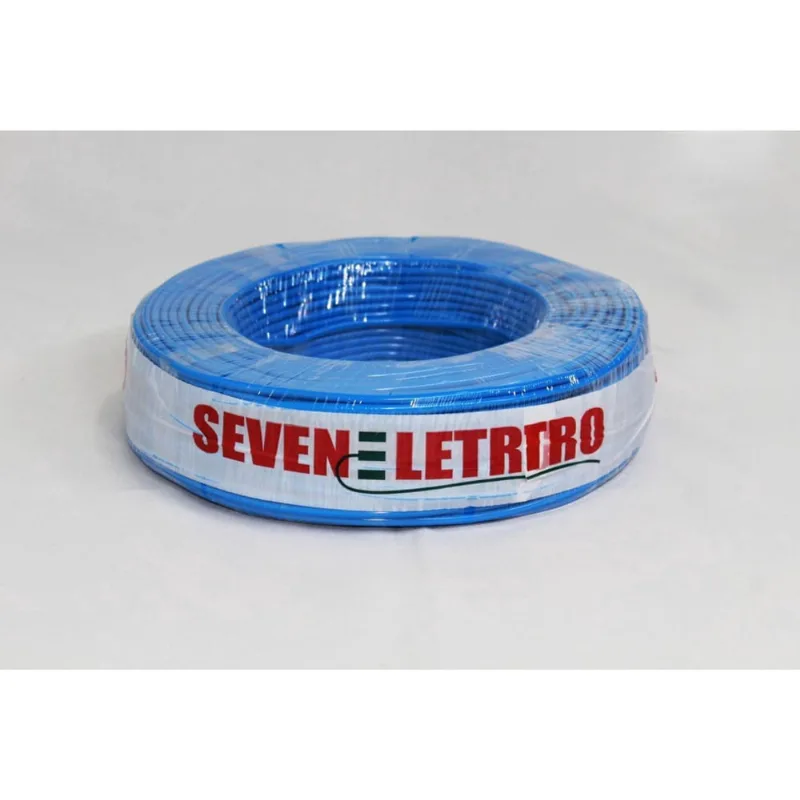 Fio Cabo Flexível 10Mm Azul - 100 Metros