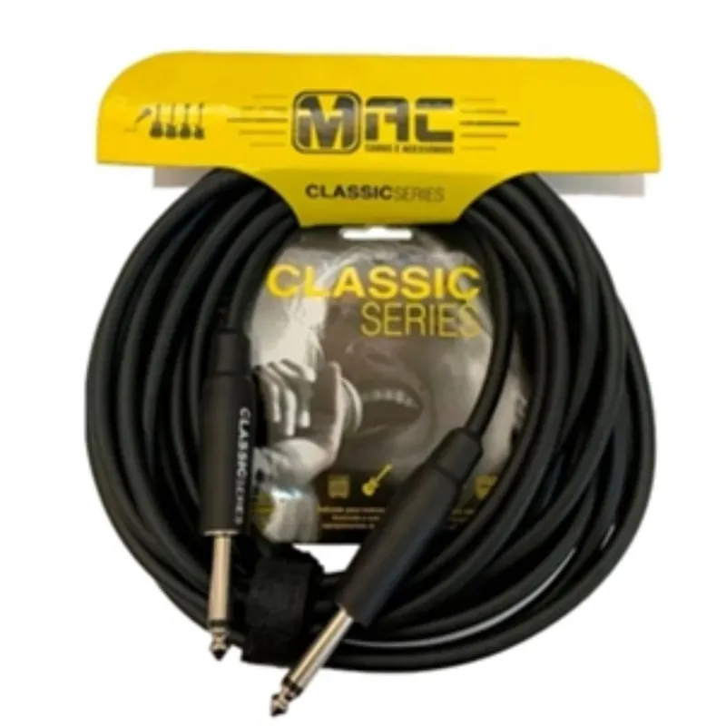 Cabo P10 mono + P10 mono mac cabos IC15B 15FT/4,57M linha classic