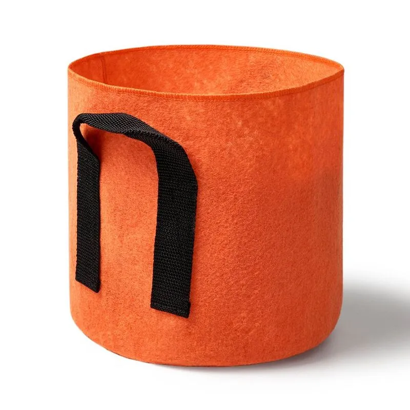 Vaso Yes, We Grow Smartpot Redondo Laranja - Tamanho G