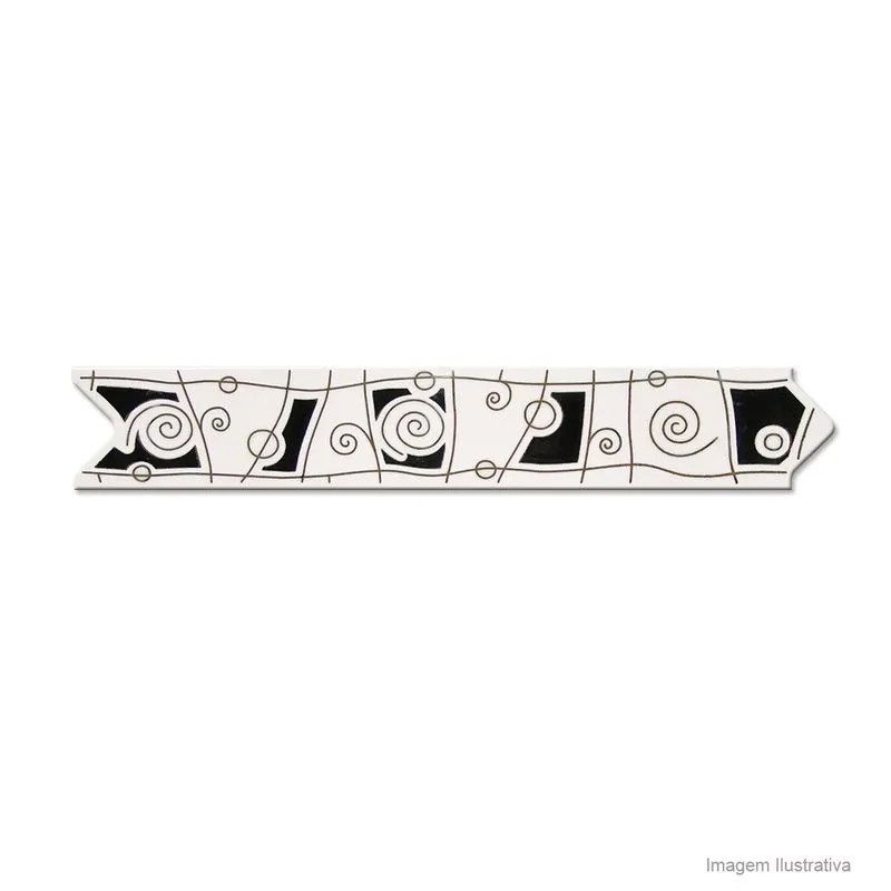 Faixa Mira onix 5,5x31,2cm 4 peças Incepa