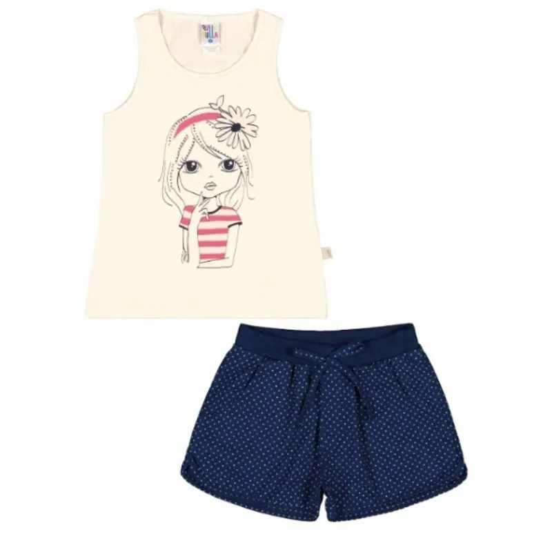 Conjunto Infantil Pulla Bulla Menina
