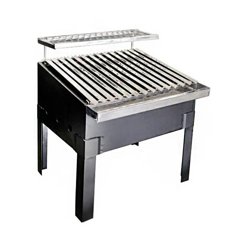 Churrasqueira Parrilla Portátil + Grelha Argentina/auxiliar