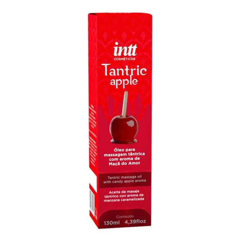 Tantric Apple Óleo Para Massagem Sensual Corporal 130ml Intt
