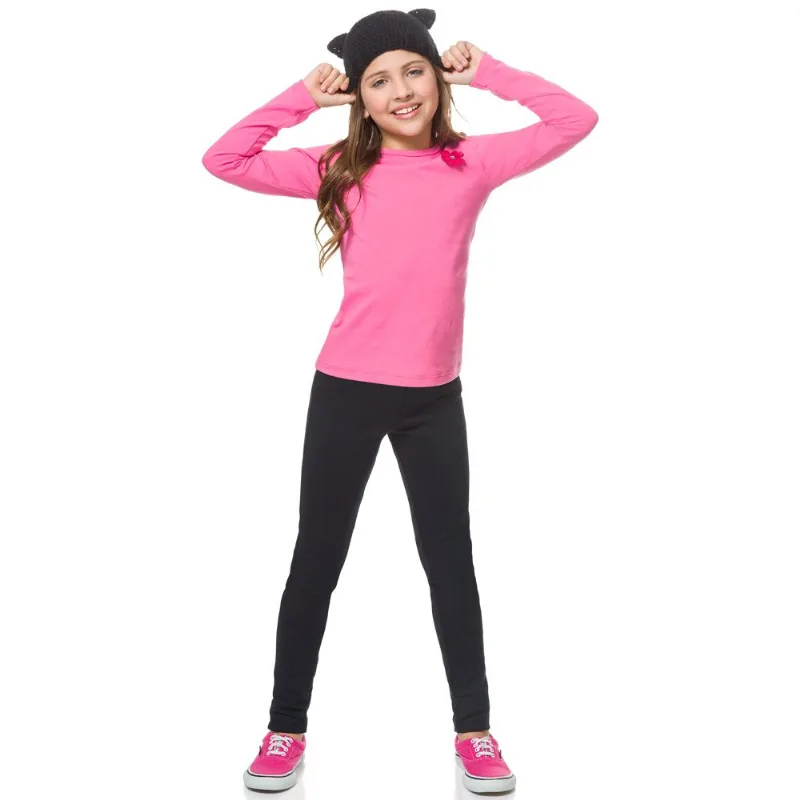 Legging infantil menina em suedine leve 206255.6826.1
